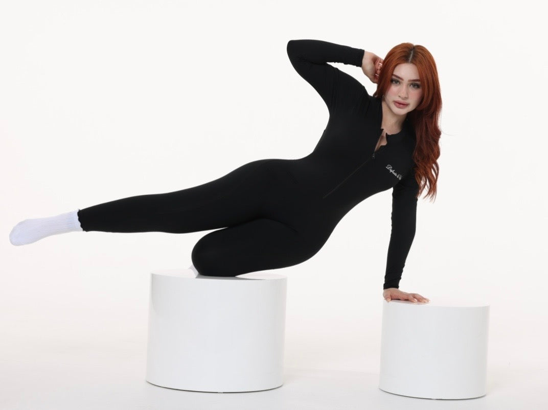DLV Angel Back Jumpsuit | Black