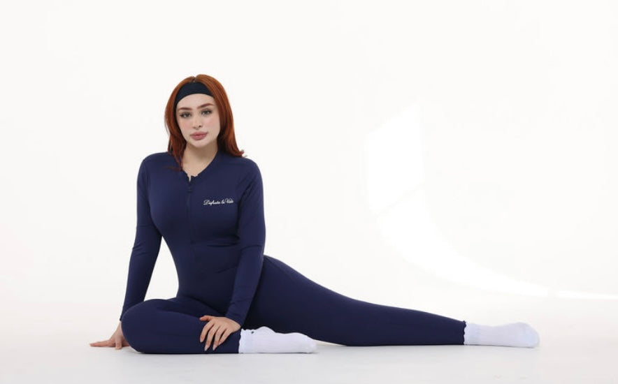 DLV Angel Back Jumpsuit | Navy