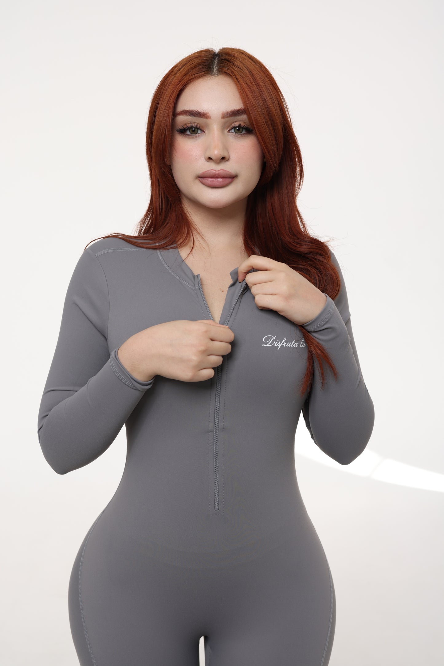 DLV Angel Back Jumpsuit | Gray