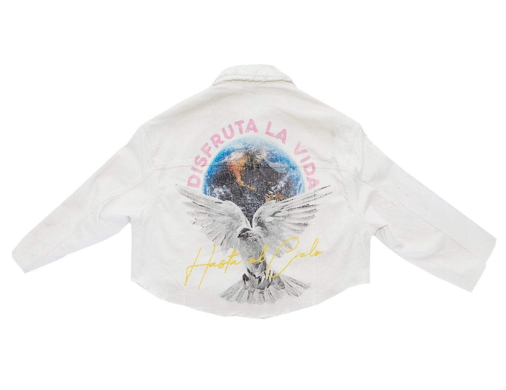 Custom Made Jean Jacket | Hasta El Cielo