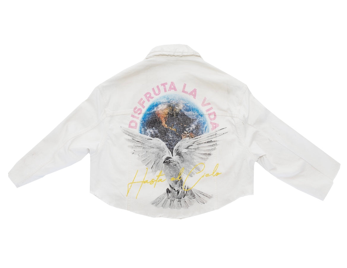 Custom Made Jean Jacket | Hasta El Cielo