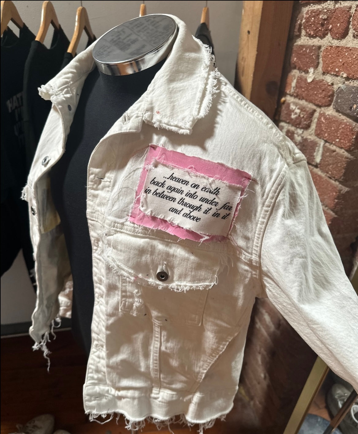 Custom Made Jean Jacket | Hasta El Cielo