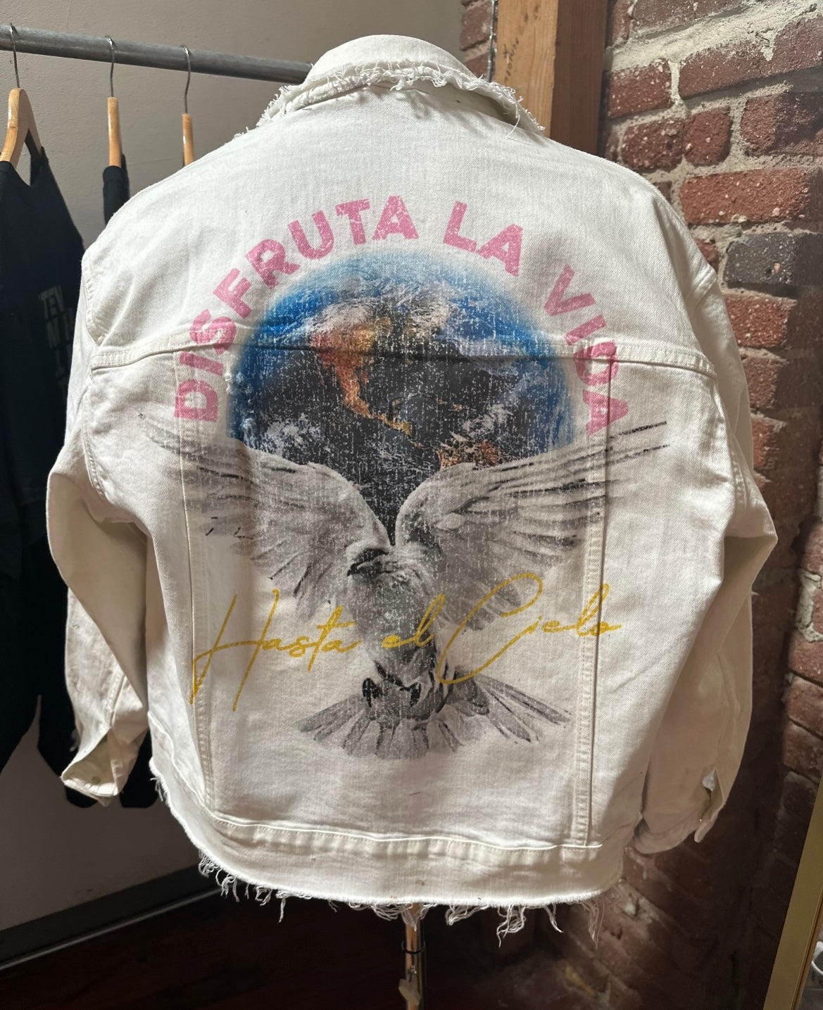 Custom Made Jean Jacket | Hasta El Cielo