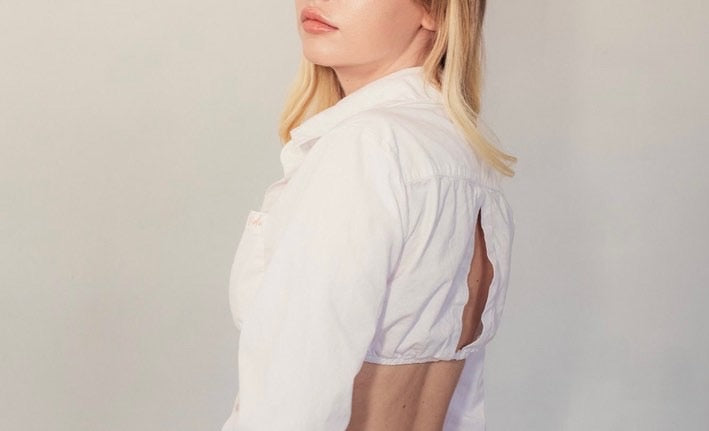 Button Up Crop Top | Guardian